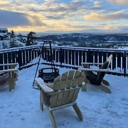 Modern With In-ski Out In Rauland بيت للعطل *